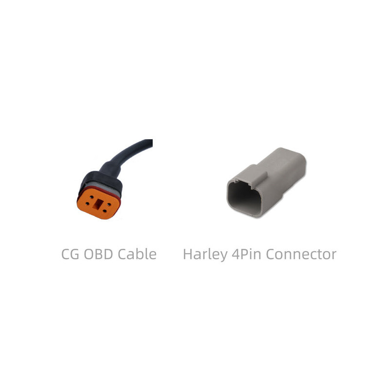 Chigee 4-PIN OBD Adapteris Harley Davidson
