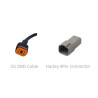 Chigee 4-PIN OBD Adapteris Harley Davidson
