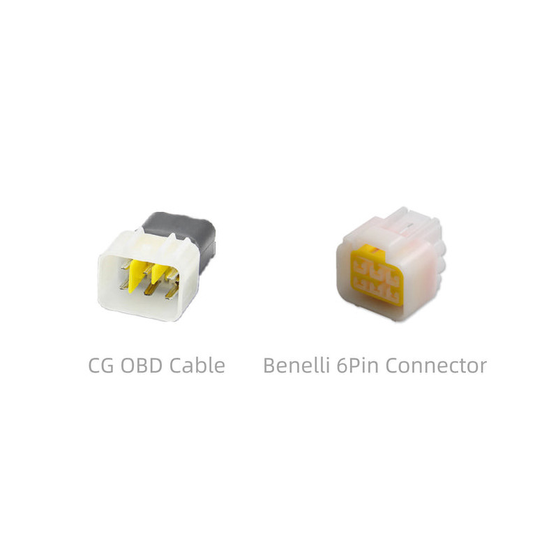 Chigee 6-PIN OBD Adapteris Delphi, Chigee Motocikliem