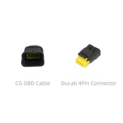 Chigee 4-PIN OBD Adapteris Ducati, Chigee Motocikliem