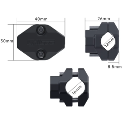 Chigee 12–16 mm Stiprinājuma kronšteins, Chigee Motocikliem