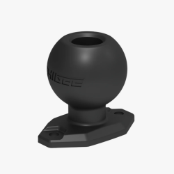Chigee 1 collas lodveida adapteris (RAM Mount stiprinājumam)